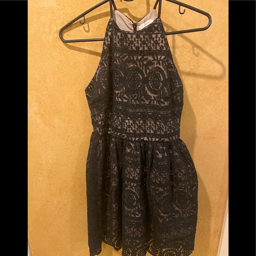 Soprano Black Lace Cocktail Dress - XS LIKE NEW